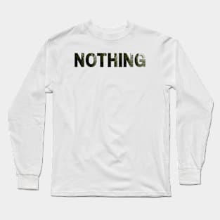 Nothing Design Long Sleeve T-Shirt